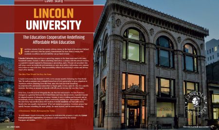 “Lincoln University Featured in The 10 Most Admired MBA Colleges of 2026 By The Education Magazine.”